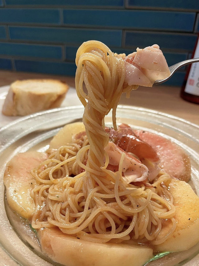 【北九州カフェ】桃と生ハムの相性がピッタリだと知った日🍑
