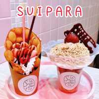 SUIPARA ร้านขนมหวานแสนมุ้งมิ้ง ย่านโดทงโบริ