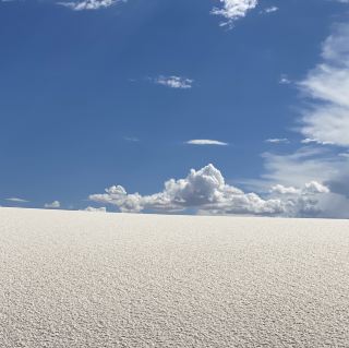 白沙國家公園 一望無際的白色沙漠