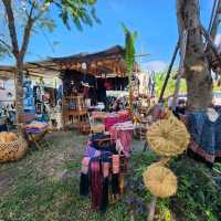 ตลาดฉำฉา : กาดชุมชนโหล่งฮิมคาว สันกำแพง เชียงใหม่