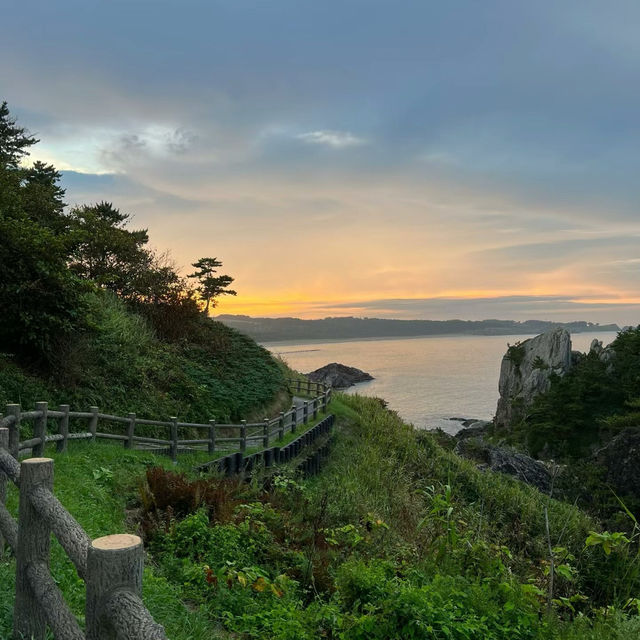 福間海岸：夕陽下的海邊🏖️
