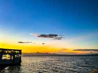 Sunset Splendor at Pier Beach, Siquijor