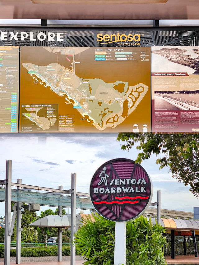Strolling Through Sentosa Boardwalk: A Scenic Escape