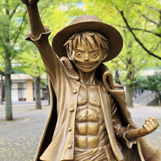Pirate Vibes: My Fun Visit to Luffy in Kumamoto!
