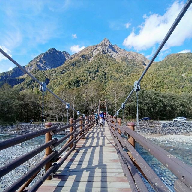 日本中部之旅：上高地明神橋