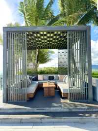 ベトナム　フーコック島観光　Regent Phu Quoのrooftop poolは最高だぞ！