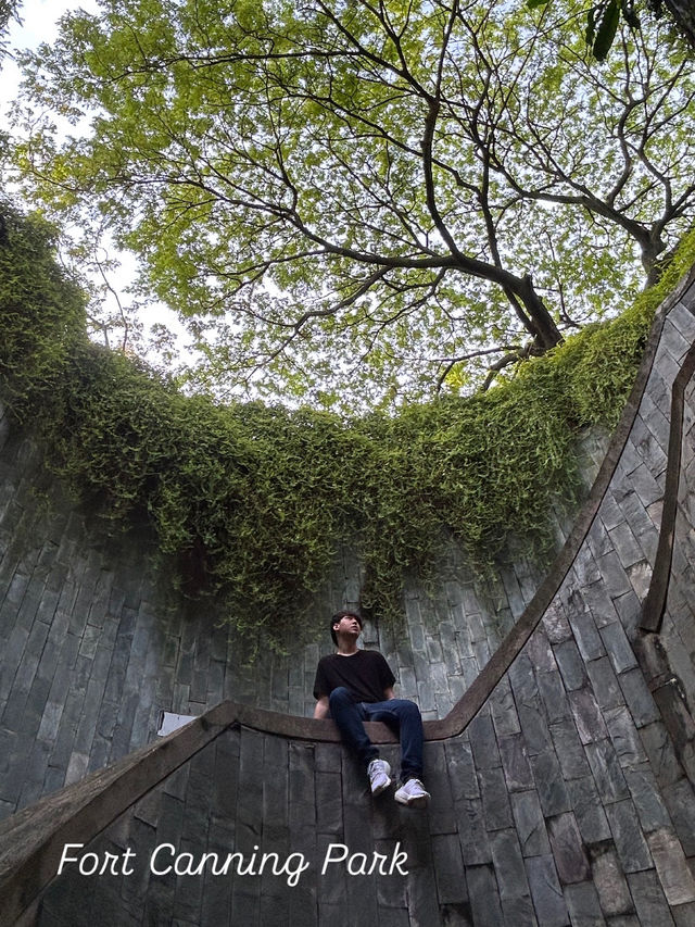 Fort Canning Park สถานที่ยอดฮิต