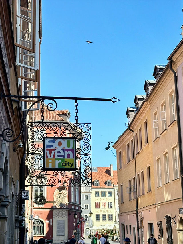 【ポーランド　ワルシャワ旧市街地】