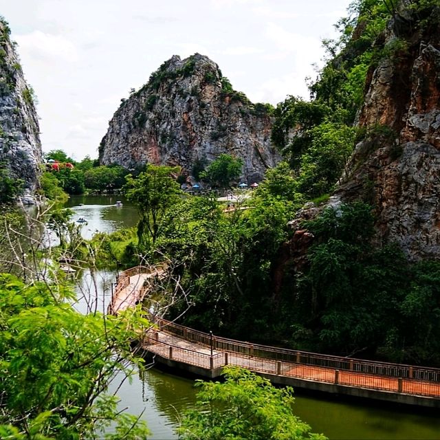 泰國叻丕_อุทยานหินเขางู 蛇山國家公園_隱藏版石礦公園