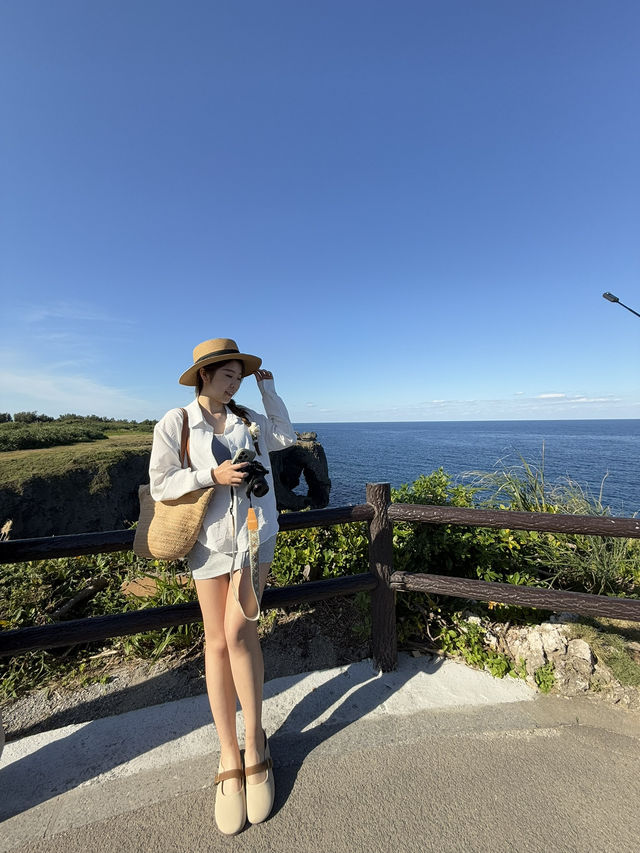 🇯🇵沖繩旅遊·海天一色萬座毛
