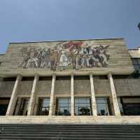 The heart of Tirana city 