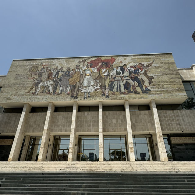 The heart of Tirana city 