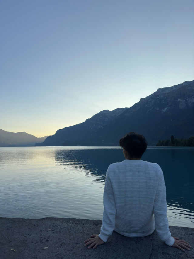 Soak in the serenity of Lake Brienz in Switzerland