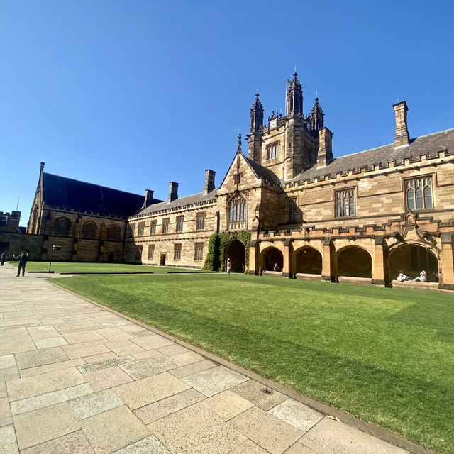 澳洲第一所大學✨悉尼大學👨‍🎓走進哈利波特的世界🪄