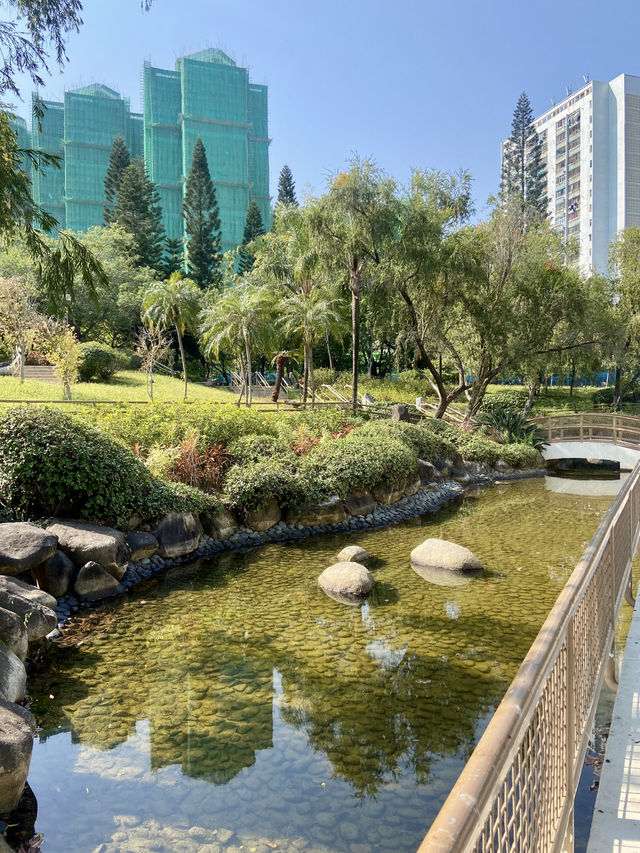 🧘🏻🛀讓人有種說不出寫意「元洲仔公園」🏞️🌸