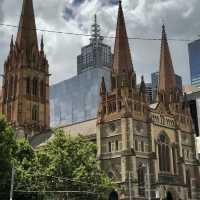 Timeless Elegance and Urban Charm: Flinders Street, St Paul Cathedral and Hosier Ln