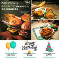 【N+🍔 Burger】牛肉來自澳洲自家牧場,味道超好味！