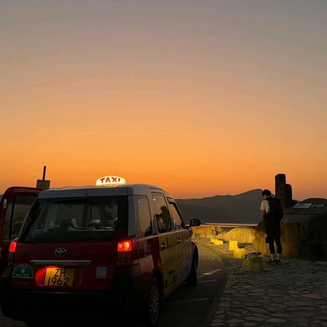 🌅【東壩標尖角｜日落湖光美景！輕鬆行山＋震撼夕陽倒影】📸