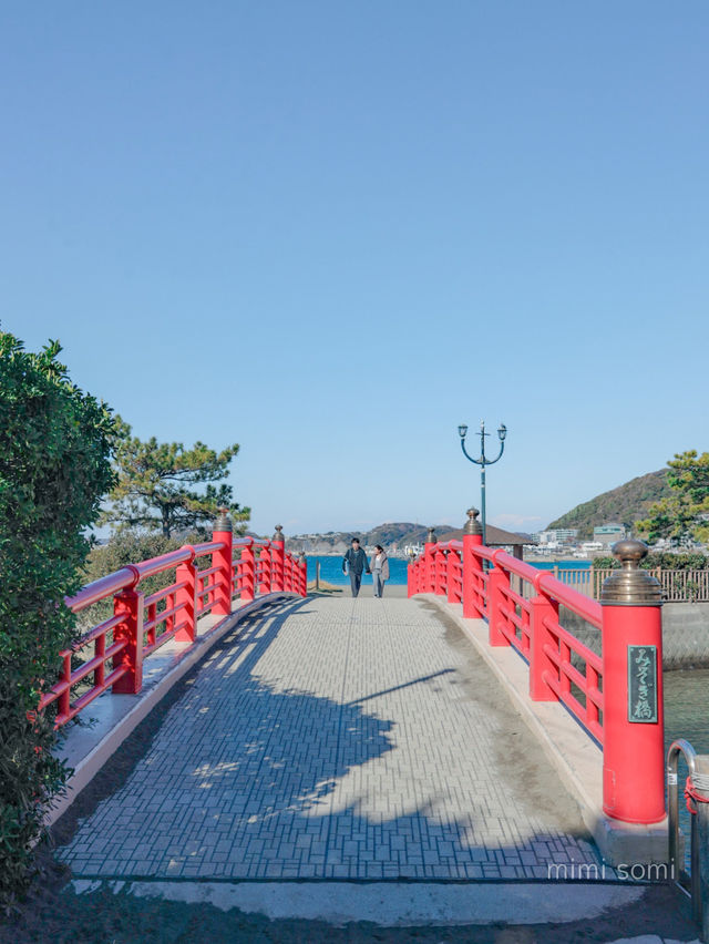 【葉山観光スポット】森戸大明神で海フォト&おみくじで良運祈願