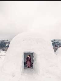 雪国・飯山の冬の風物詩『かまくらの里』⛄️
