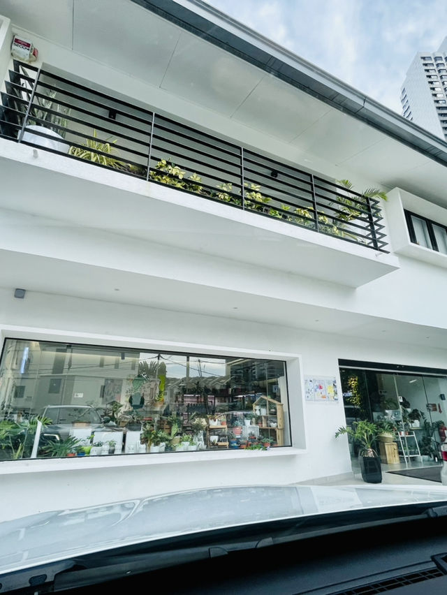 “Mori Kohi KL: A Tranquil Hideaway of Minimalist Charm and Lush Greenery”