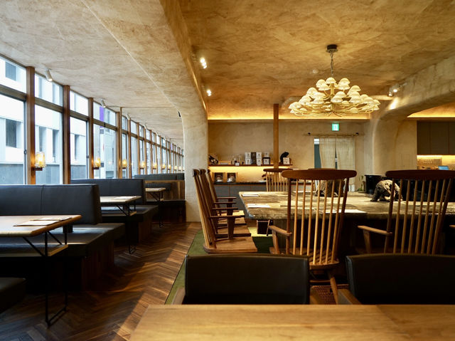Fluffy Hokkaido Pancakes at Tsubaki Salon Ginza