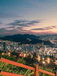 부산 여행 노을 야경맛집 황령산 코스는 필수🌆🧡