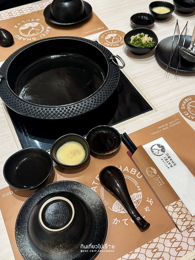 🥩Katei บุฟเฟ่ต์ชาบู มีทั้งเนื้อ ซูชิ ซาซิมิ คุ้ม!