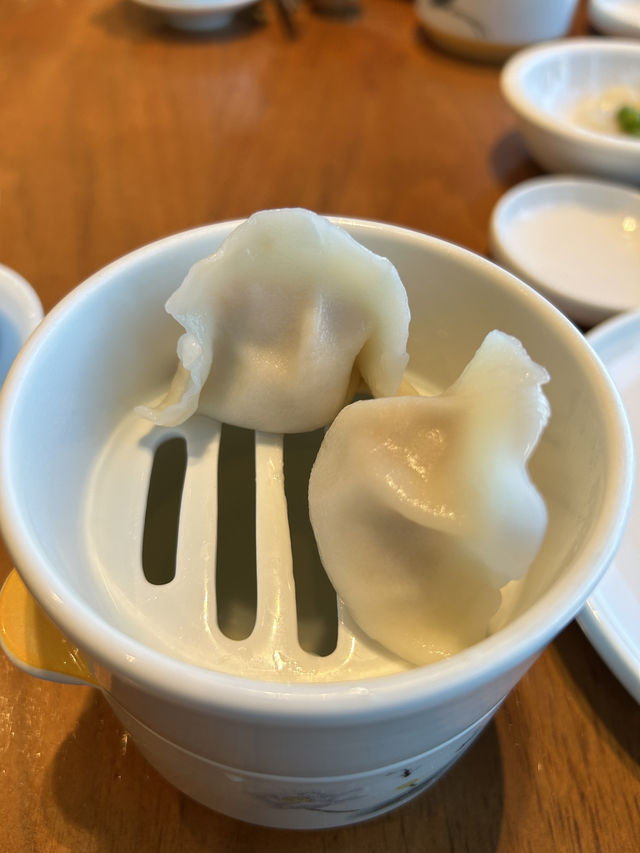 중국 대련_성게알만두 1등 맛집🥟💕