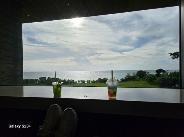 沖繩美麗的海景