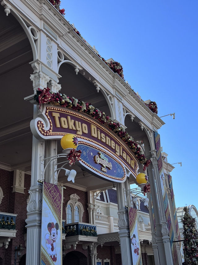 Tokyo Disneyland in December 🎄❄️