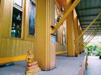 泰國曼谷市中心湄南河畔著名古跡皇家寺廟景點：Wat Pha Si，百年歷史古跡寺廟，適合打卡拍照📸冥想
