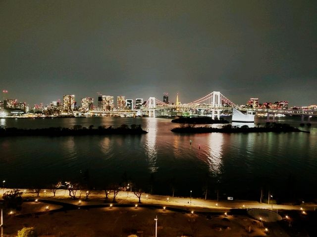 [🇯🇵東京] ヒルトンお台場の屋外ジェットバスから見る絶景