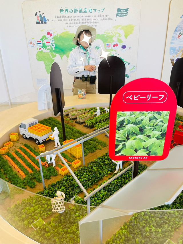 【長野県/富士見　カゴメ野菜生活ファーム工場を見学