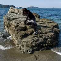 波の音を聞きながら離島巡り❤️