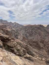 Crossing deserts and mountains 