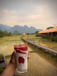  Best restaurant with a View in Vang Vieng!