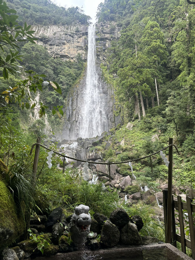 那智瀑布：日本三大瀑布之一的壯觀景色🌊💦