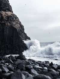 🖤 冰島｜黑沙灘 Reynisfjara — 大自然鬼斧神工的壯麗奇景