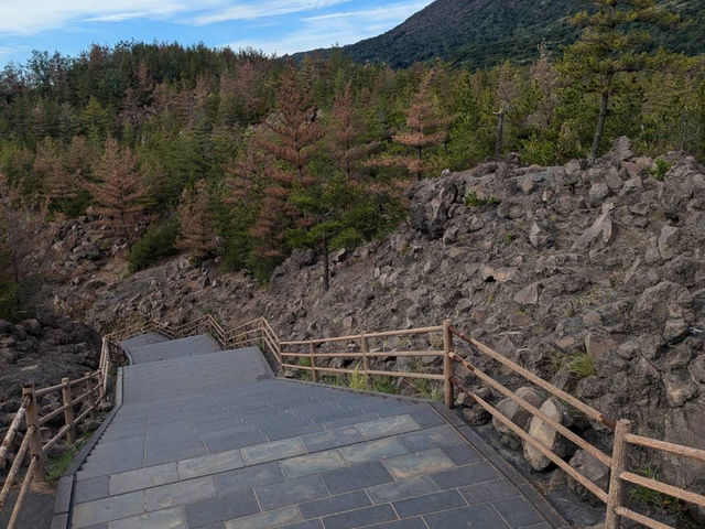 🇯🇵【鹿児島】桜島モニュメント「叫びの肖像」！(^^)