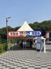요즘같은 날 케이블카 타고 올라가서 즐기기 좋은 루지❤️