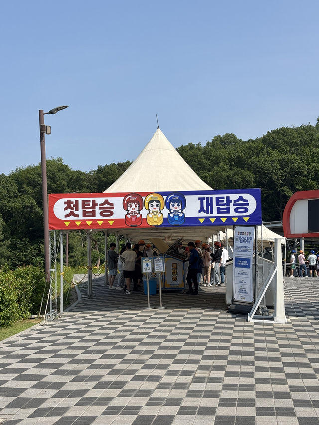 요즘같은 날 케이블카 타고 올라가서 즐기기 좋은 루지❤️