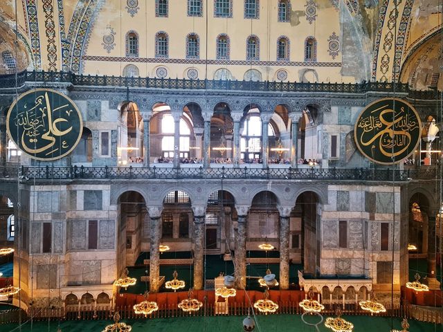 A Landmark is over 1600 year old which dressed as a Church and Mosque