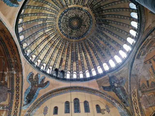 A Landmark is over 1600 year old which dressed as a Church and Mosque