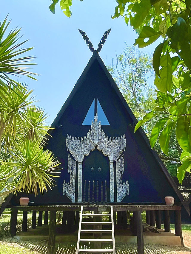 Visited the Baan Dam Museum in Chiang Rai on a bud😎💐👫get trip