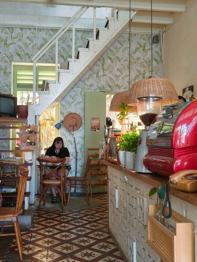 Sipping Serenity with a Warm Latte in Jakarta