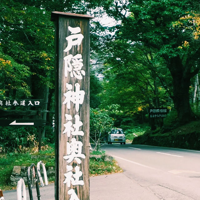 長野🇯🇵戶隱神社