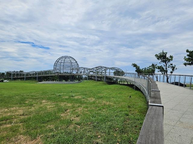 碧海藍天的好去處～台東海濱公園