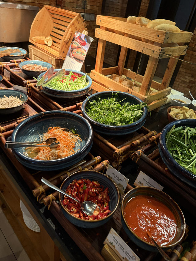 อาหารเช้าที่โรงแรม Mercure Danang