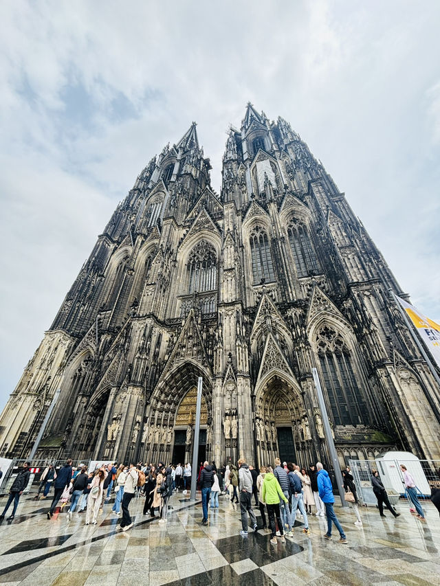 拜訪西德 科隆大教堂Köln 萊茵河畔Düsseldorf 